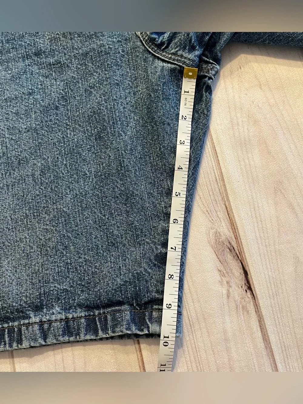 Vintage y2k Wrangler Denim Shorts Mens 36 Blue Carpenter Utility Relaxed Casual